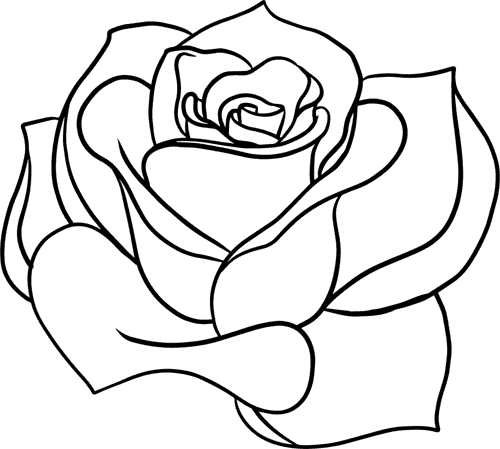 stilisierte Rose
